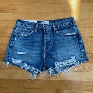 AGOLDE Parker Vintage cutoff shorts. Color Clutch. Size 28